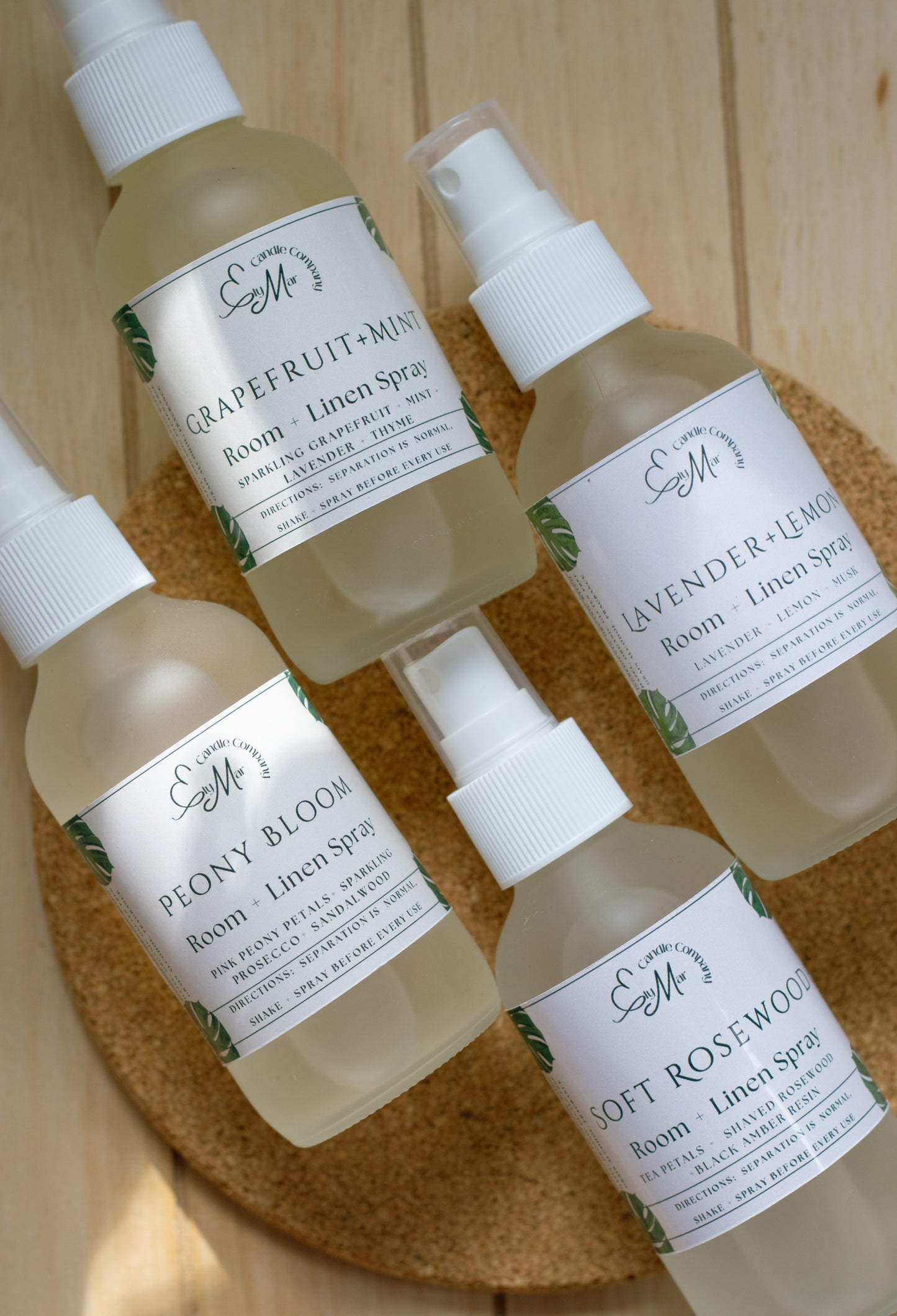 Organic Room + Linen Sprays