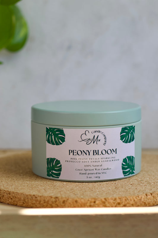 Peony Bloom Candle