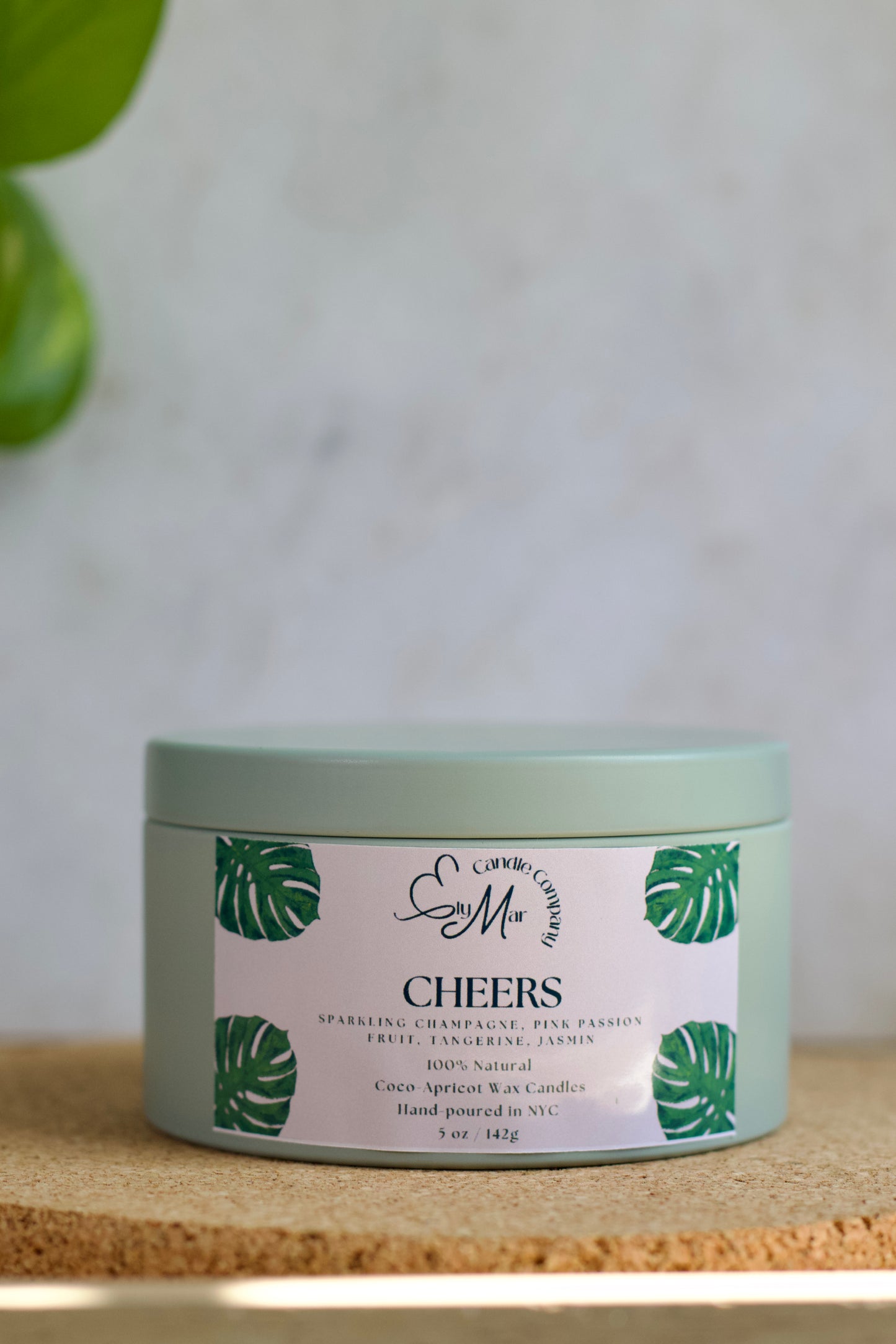 Cheers Candle Tin